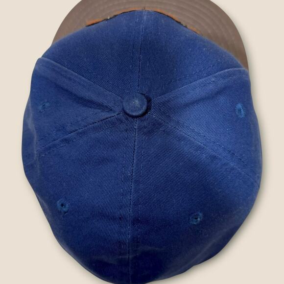 Domo Kun Baseball Cap Hat Flex Fit Men Blend Size S/M P/M Blue Gray Cotton Blend - Picture 5 of 11